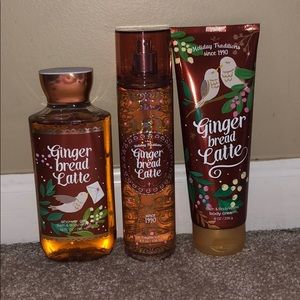 Bath and Body Works Set - Ginger Bread Latte